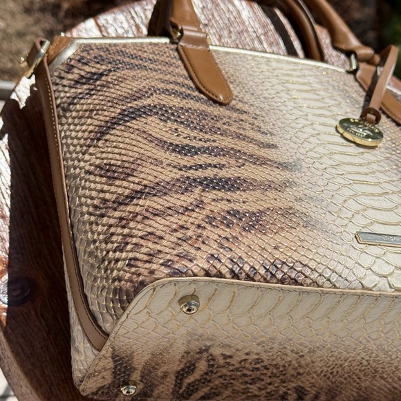 Brahmin Cappuccino Delancy Medium Duxbury - Picture 6 of 9